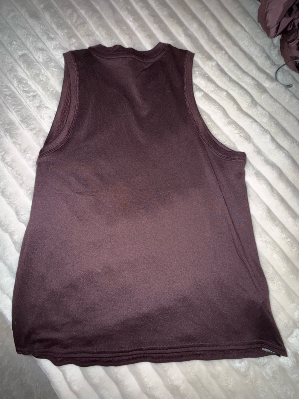 Vuori Sleeveless Rib Tank Top - Plum - Picture 2 of 2